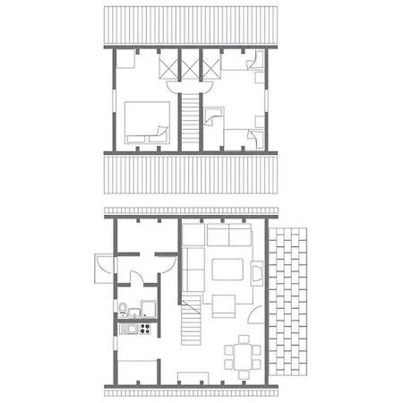 Ferienwohnpark Nurdachhaus Typ 8 Ndt 113 펜션 *